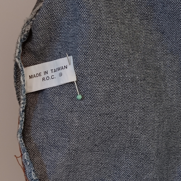 80s Acid Wash Shane Zippered Denim Bag - Picture 6 of 7